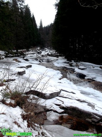 Mumlavský vodopád - Harrachov, Krkonoše - Leden 2014 - Foto Jakub Gregor (7)
