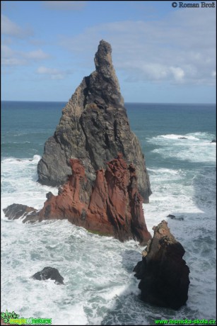 Madeira - skaliska na pobřeží - Foto Roman Brož (7)