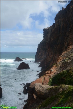 Madeira - skaliska na pobřeží - Foto Roman Brož (8)