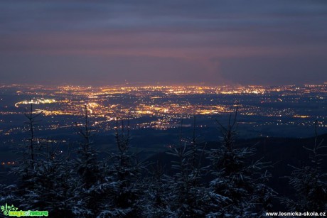 Noční hory a podhůří - Foto Jan Valach