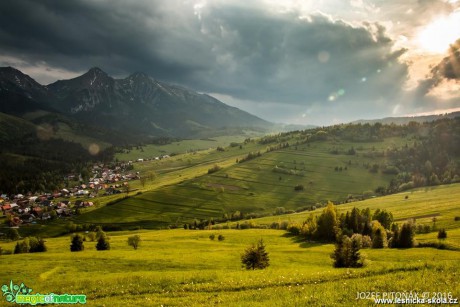 Horská vesnička - Foto Jozef Pitoňák  (1)