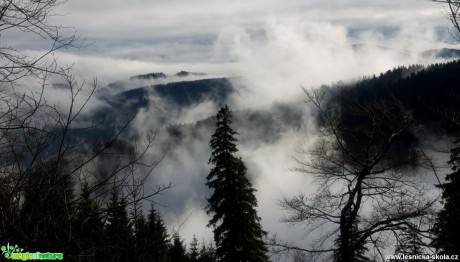 Mlha v údolí - Foto Jan Valach