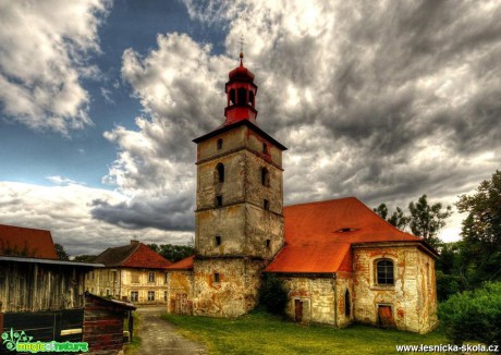 Nebe nad věží - Foto Petr Germanič