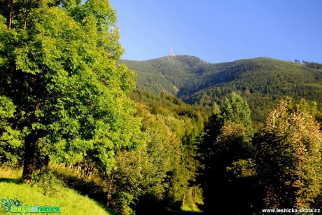Lysá hora od hotelu Petra Bezruče - Foto Jan Valach