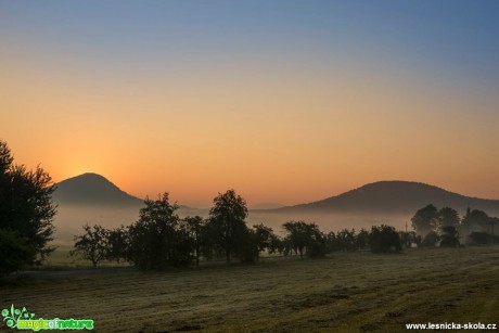 Svítaní za Ortelem - Foto Petr Germanič