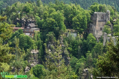 Vyhlídka z Pfederbergu na Oybin - Foto Petr Germanič 0617