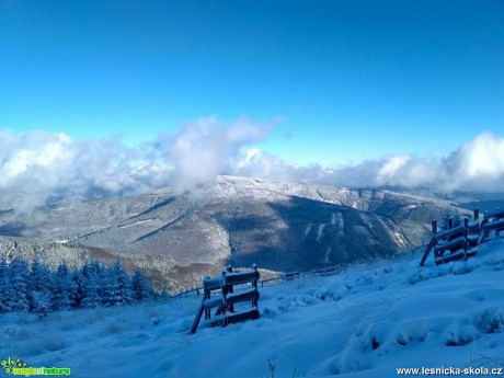 Travný z Lysé hory 1. 12. 2017 - Foto Jan Valach