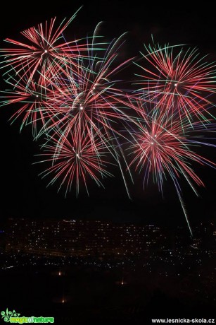 Novoroční ohňostroj 2018 - Foto Jan Valach (1)