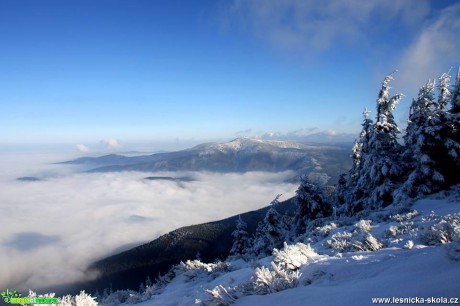 Lysá hora ze Smrku 14. 1. 2018 - Foto Jan Valach