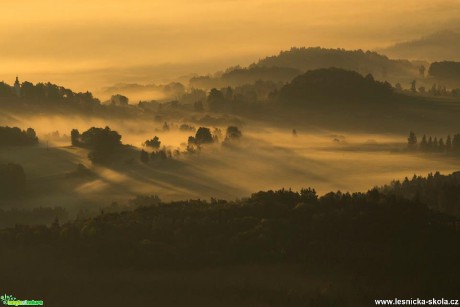 Šumavská svítání, rozhledna Libín - Foto Petr Germanič 0218