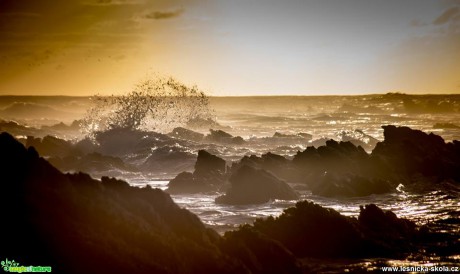 Ráno na mysu Agulhas, nejjižnějším výběžku Afriky - Foto Ladislav Hanousek 0318