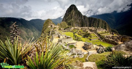 Machu Picchu v poledním slunci - Foto Ladislav Hanousek 0318