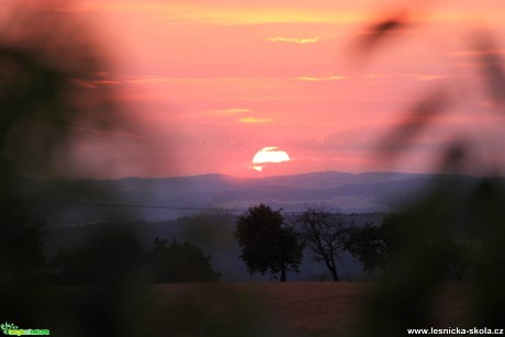 Západ slunce - Foto František Novotný 0518