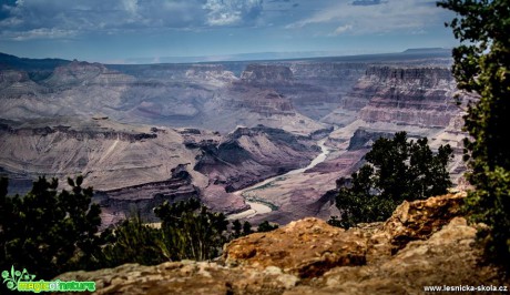 Řeka Colorado z Desert Point - Foto Ladislav Hanousek 0818