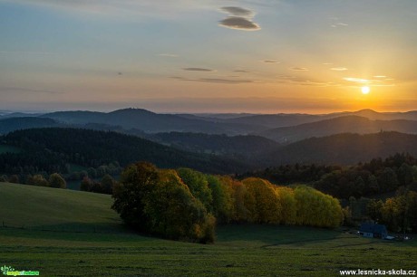 Svítání na Šumavě - Foto Petr Germanič 1119