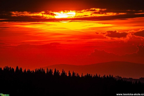 Rudé slunce - Foto Jozef Pitoňák 0520