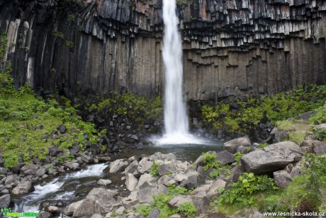 Svartifoss - Foto Michaela Knoppová