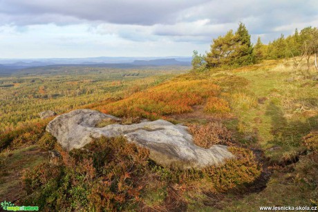 Podzim na Děčínském Sněžníku - Foto Angelika Špicarová