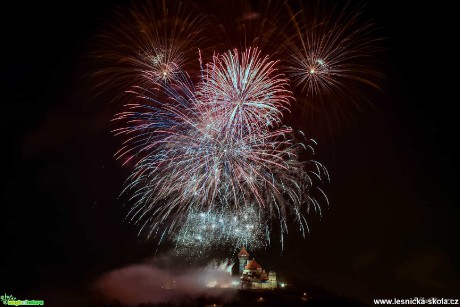 Hněvín na Silvestra - Foto Pavel Ulrych 0121