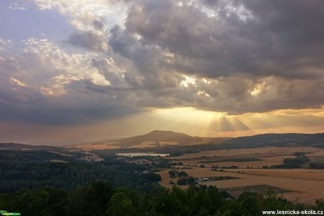 Úštěk a rybník Chmelař - Foto Angelika Špicarová 0321