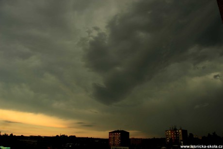 Bouřková saň nad Jihlavou - Foto Ladislav Jonák 0621