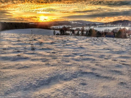 Zimní západ slunce - Foto Adriana Simandlová 0322 (2)