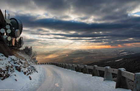 Březnové svítání na Ještědu - Foto Jaroslava Jechová 0322 (2)