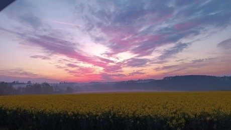 Vysočina před východem slunce - Foto Ladislav Jonák 0523