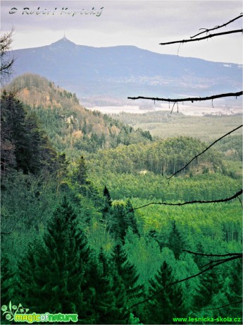 Výhled z Malého Jeleního vrchu - Foto Robert Kopecký