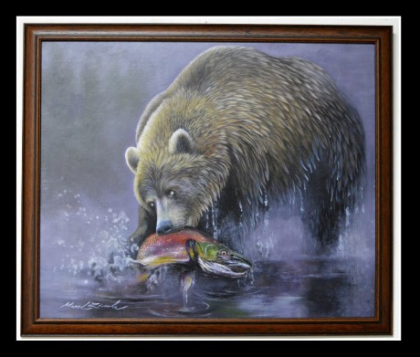 Medvěd loví - Autor Marek Zimka 0823