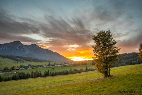 Podzimní západ slunce - Foto Jozef Pitoňák 1023 (2)