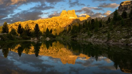 Západ na Lago di Limedes - Foto Petr Kovář 1123