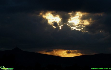 Démon nad Ještědem - Foto Pavel Stančík