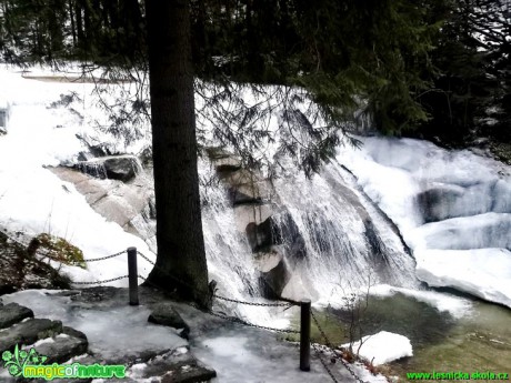 Mumlavský vodopád - Harrachov, Krkonoše - Leden 2014 - Foto Jakub Gregor (4)