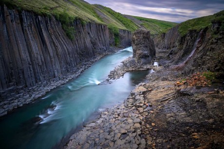 Kaňon Stuðlagil - Foto Petr Kovář 0625