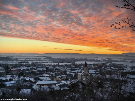Lednové ráno -   Skoky u Lipníku nad Bečvou - Foto Marie Vykydalová 0126 (1)