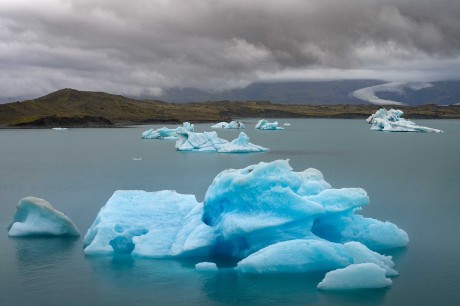 Jökulsárlón - ledovcová laguna - Foto Petr Kovář 1022