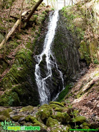 Vodopád - bobří soutěska - Foto Martina Šmejkalová