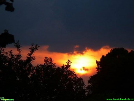 Západ slunce - foto Radka Mizerová (2)
