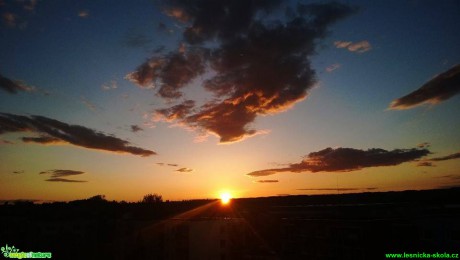 Západ slunce - Foto Radka Mizerová (1)