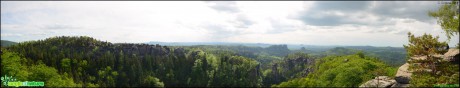 Panorama AffenSteine - Foto Roman Brož