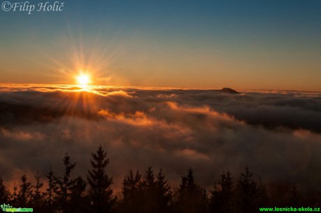 Inverze kolem Jedlové - Foto Filip Holič