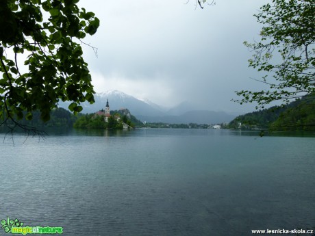 Slovinsko - jezero Bohijn - jezero Bled - cesta kolem řeky Krka - Foto Lukáš Málek