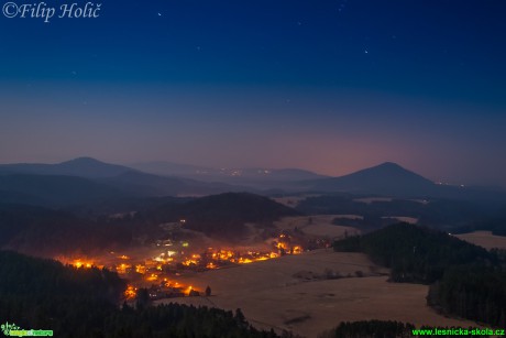 Jetřichovice z Mariiny vyhlídky