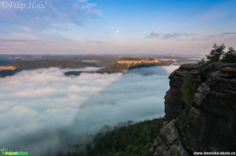 Lilienstene dosahující na Königsteine - Foto Filip Holič