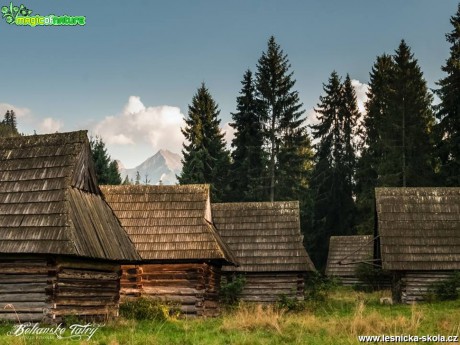 Dřevěné domky - Foto Jozef Pitoňák