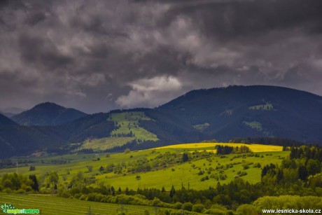 Bouřkové nebe - Foto Jozef Pitoňák