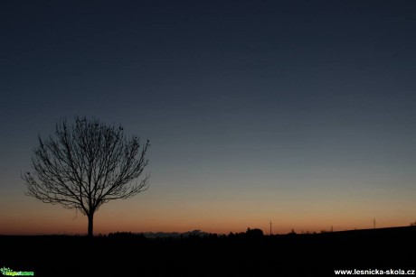 Východ slunce v prosinci - Foto Ladislav Jonák (1)