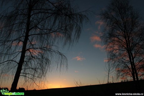 Východ slunce v prosinci - Foto Ladislav Jonák (2)