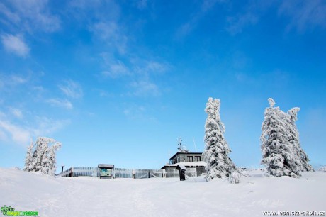 ČHMÚ na Lysé hoře 1. 3. 2015 - Foto Jan Valach